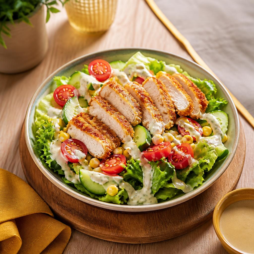 Çıtır Tavuk Salata